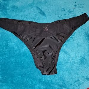 Victoria's Secret Black Itsy Panties